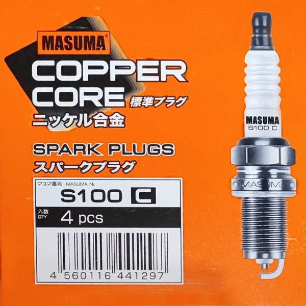 شمع پراید ۱۳۱ SE انژکتوری یورو ۲ ایریدیوم ماسوما Masuma S100c