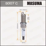 شمع موتور نیسان ماکسیما نیکل ماسوما Masuma S007C