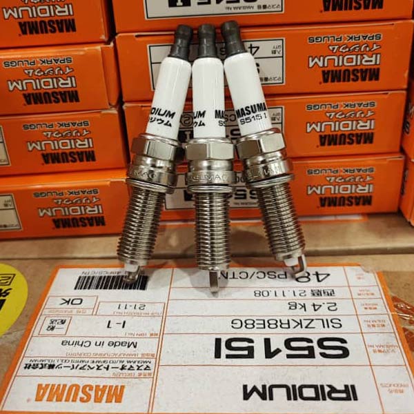 شمع موتور پراید 141 انژکتوری SL یورو 4 ایریدیوم ماسوما Masuma S515I