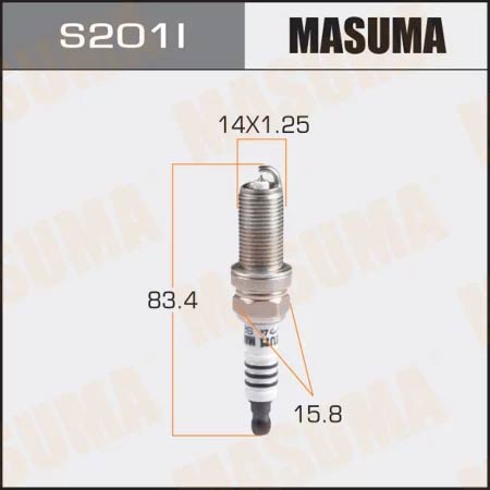 شمع خودرو مزدا CX-9 موتور 2000 ایریدیوم ماسوما Masuma S201i